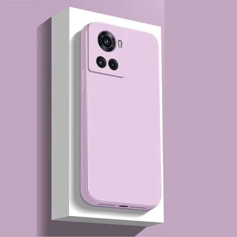 Original Liquid Phone Cases for Oneplus 10R 10 R 5G Soft Silicone Fundas One Plus 10R OnePlus10 R Shockproof Fashion Back Cover