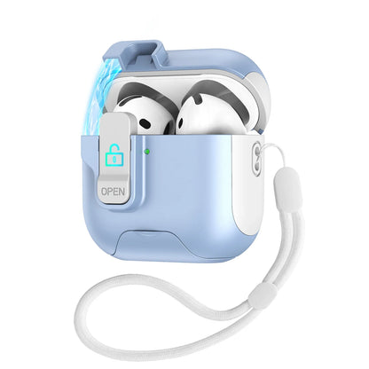 Case for IPhone 4 Cover Magnetic Latch Cap Phone Holder Cases Wireless Headphone for IPhone 3 Pro 2 1 Pro2 Covers with Lanyard