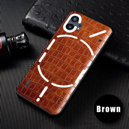 Leather Case For Nothing Phone 3 2 1 Premium PU Slim Fit Design Unti-Scratch Protective Back Cover for Nothing Phone 3 case