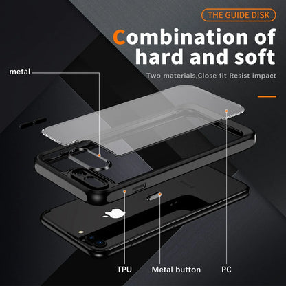 Case for iPhone SE 2020 2022 SE2 SE3 Shockproof Phone Bumper Cover Anti-Scratch translucent Back Fit iPhone 8/iPhone 7 4.7 Cases