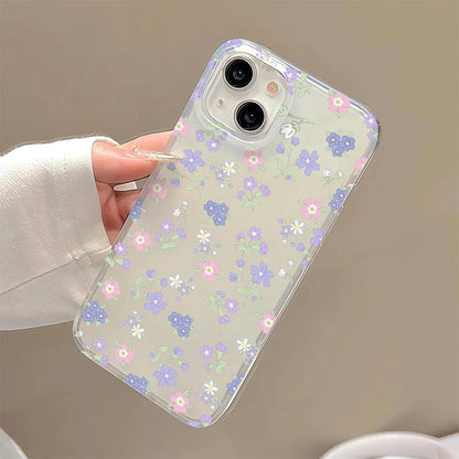 Flower Matte Case For iPhone 17 Cases iPhone 17 Air 16 Pro Max 12 14 11 13 15 Fundas Soft Shockproof Cover Leopard Phone Bumper