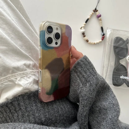 For iPhone16 16pro 16Promax 15 15pro 15Promax 14 14pro 14Promax 13 13Pro 13Promax Phone Case,Multicolor color,Full Cover