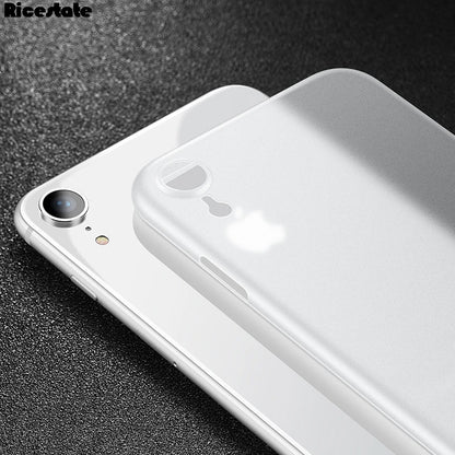 Ultra thin Fundas Phone case For iphone iphone XR X R Rubber back cover For iphone X XR XS Max PP Hard Cases