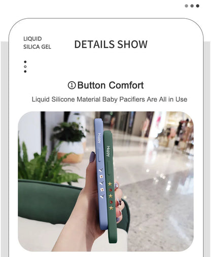 Christmas Motifs Phone Case For iPhone 17 Air 16 16E 15 14 13 12 11 Pro Max Mini X XR XS  8 7 Plus 6 6S Plus Cover