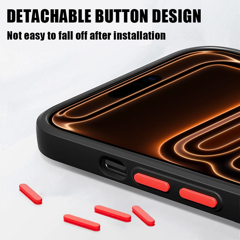 Christmas Pattern Magnetic Phone Case For iPhone Air 16e 17 16 15 Pro Max 14 13 12 Pro 11 16 Plus Shockproof Acrylic Matte Cover