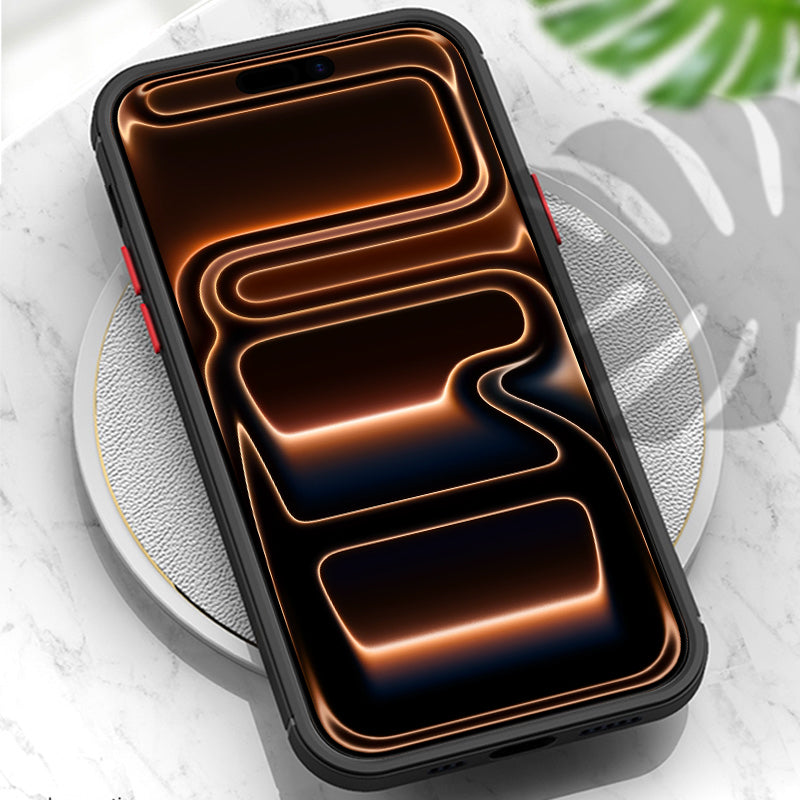 Christmas Pattern Magnetic Phone Case For iPhone Air 16e 17 16 15 Pro Max 14 13 12 Pro 11 16 Plus Shockproof Acrylic Matte Cover